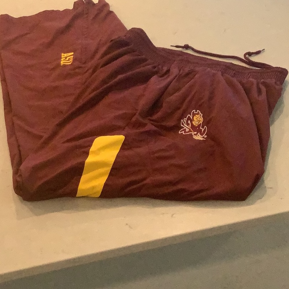 ASU oversized windbreaker pants
